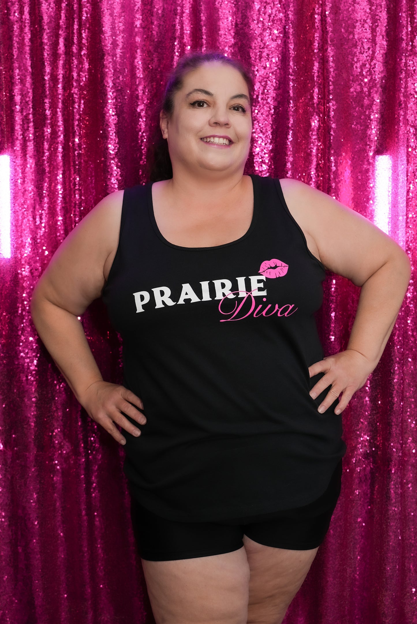 Black Tank Top – Kiss Lip