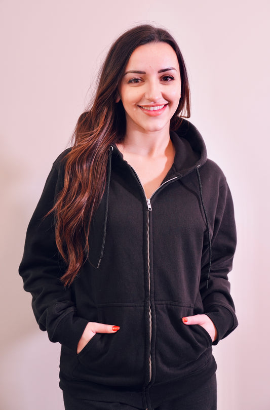 Zip-Up Hoodie - Kissy Lip